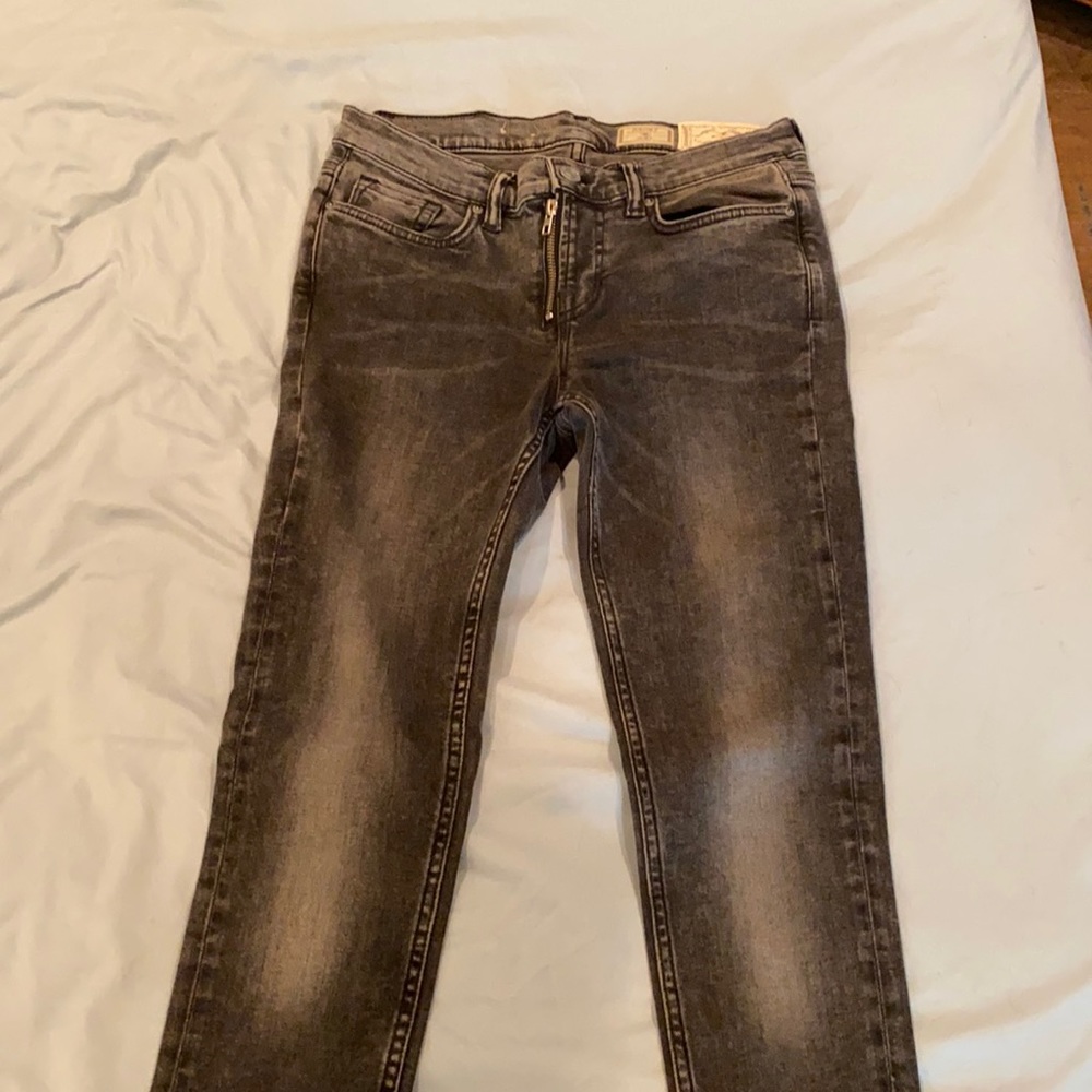 All Saints Grey Jeans